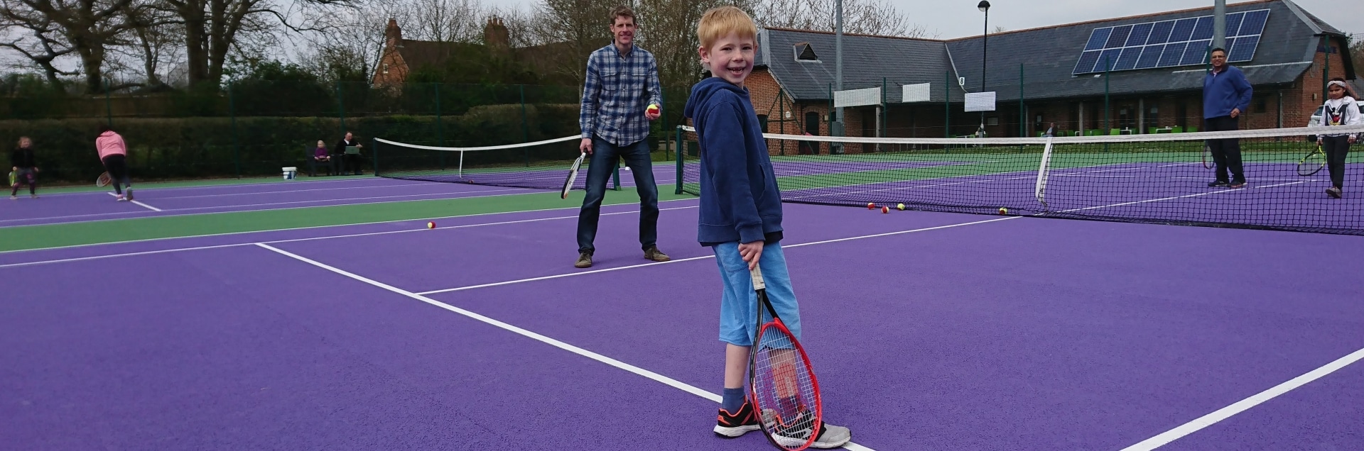 A true community tennis centre for all of the family